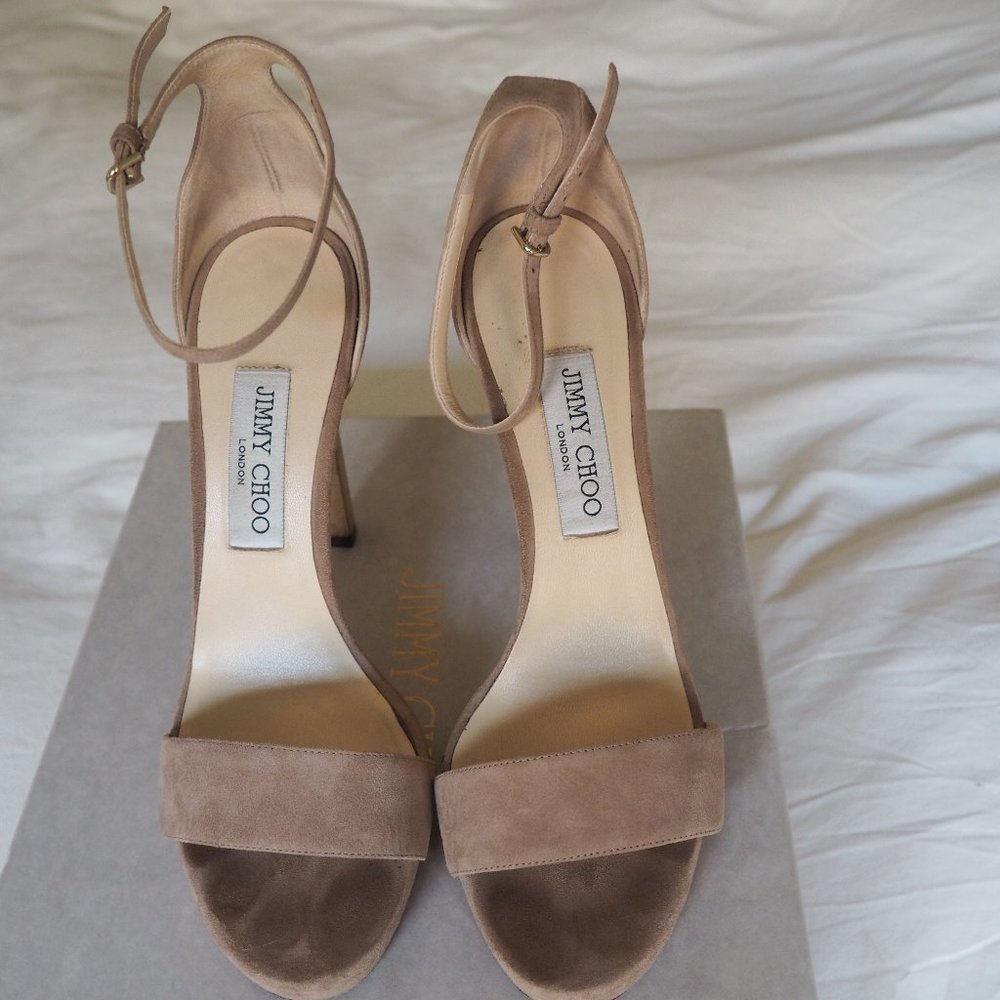 GREAT CONDITION Jimmy Choo Misty 120 Ballet Pink